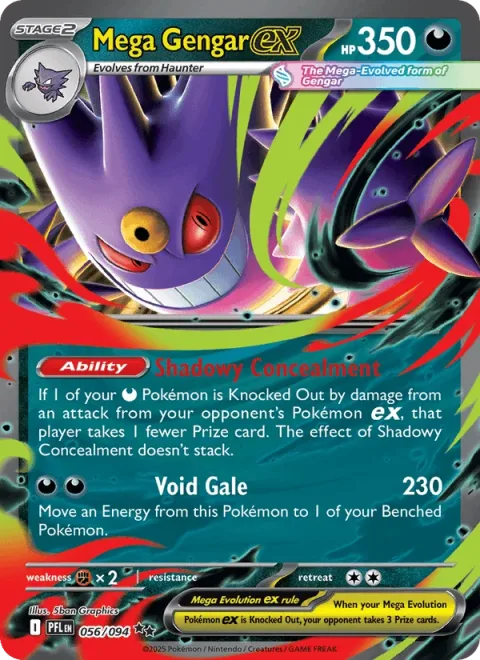 Mega Gengar ex 056/094 NM