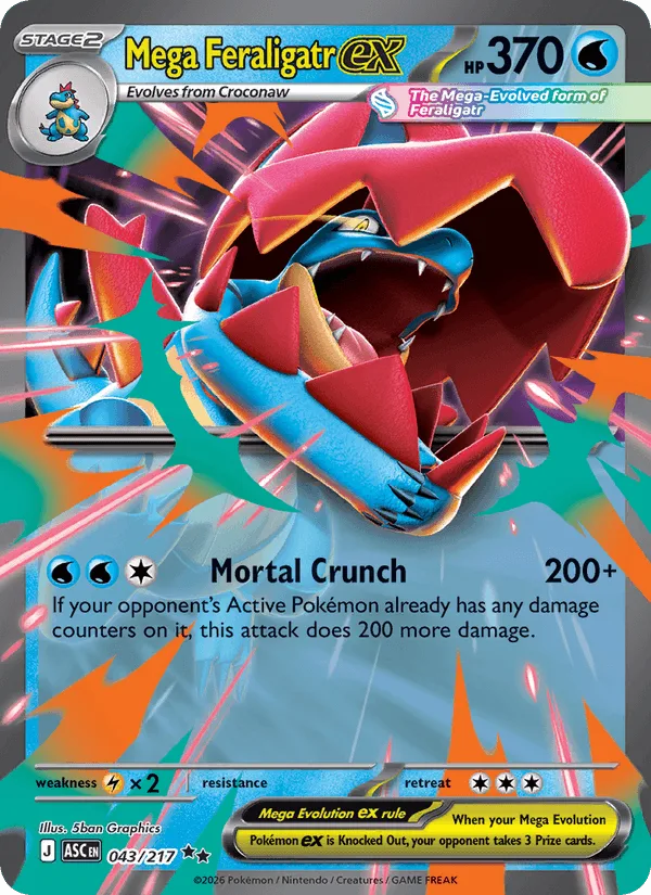 Mega Feraligatr ex